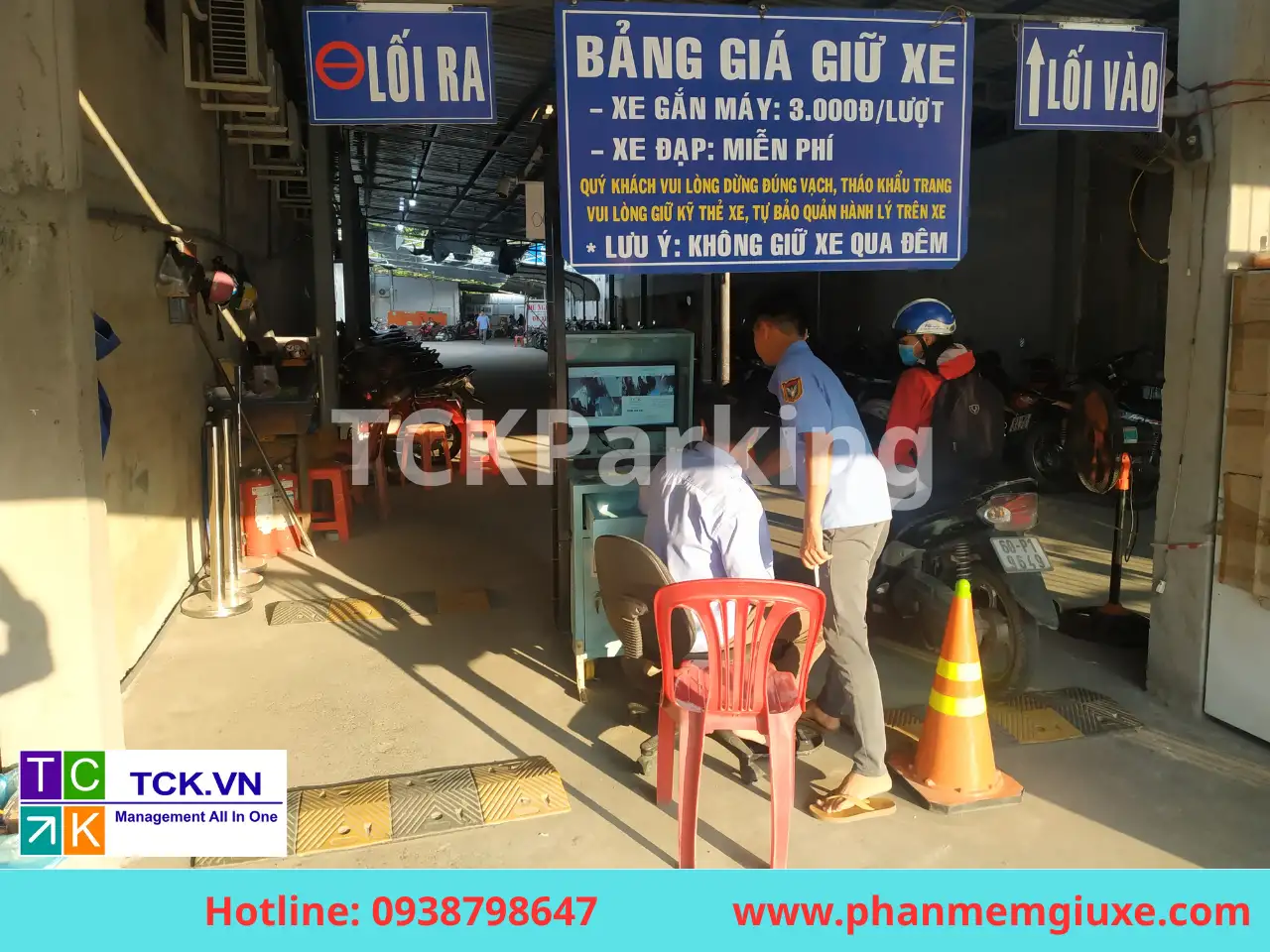 máy giữ xe thông minh cho thuê mướn lắp đặt tại bệnh viện