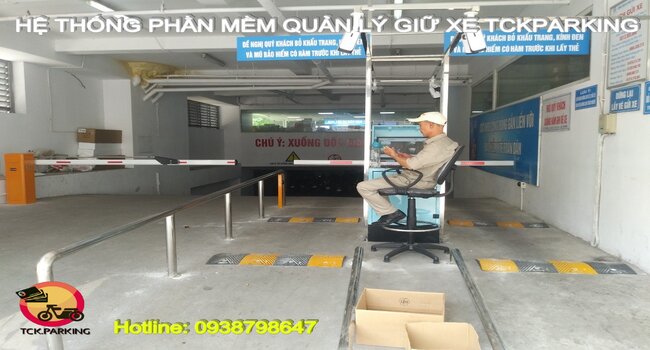 lắp đặt hệ thống giữ xe bệnh viện đa khoa quốc tế hải phòng