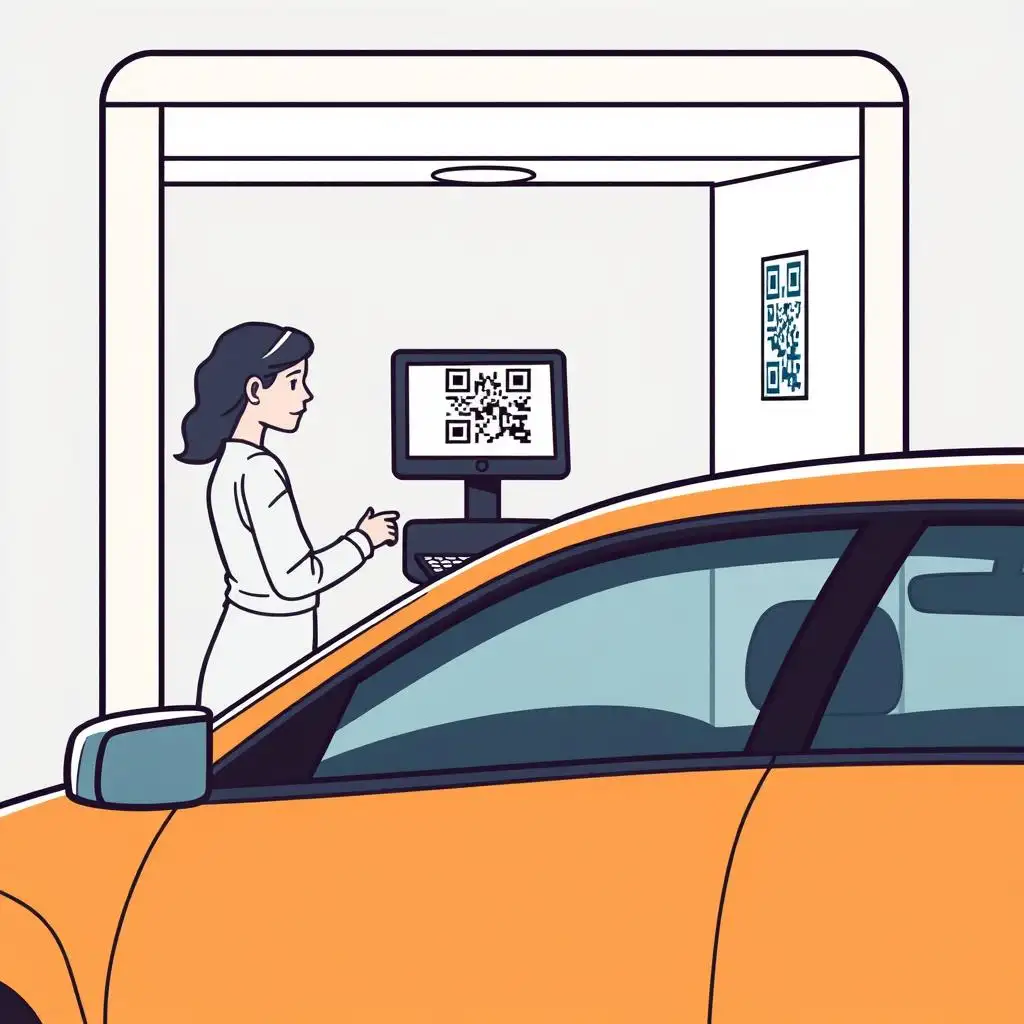 Phần mềm giữ xe bằng thẻ từ QR code