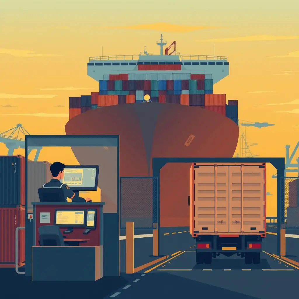 Phần mềm quản lý bãi đỗ xe container