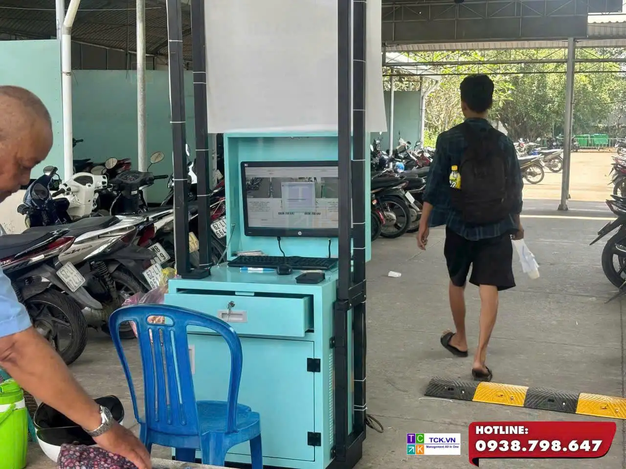 hệ thống giữ xe bênh viện sử dụng phần mềm xuất hóa đơn vat TCKPARKING