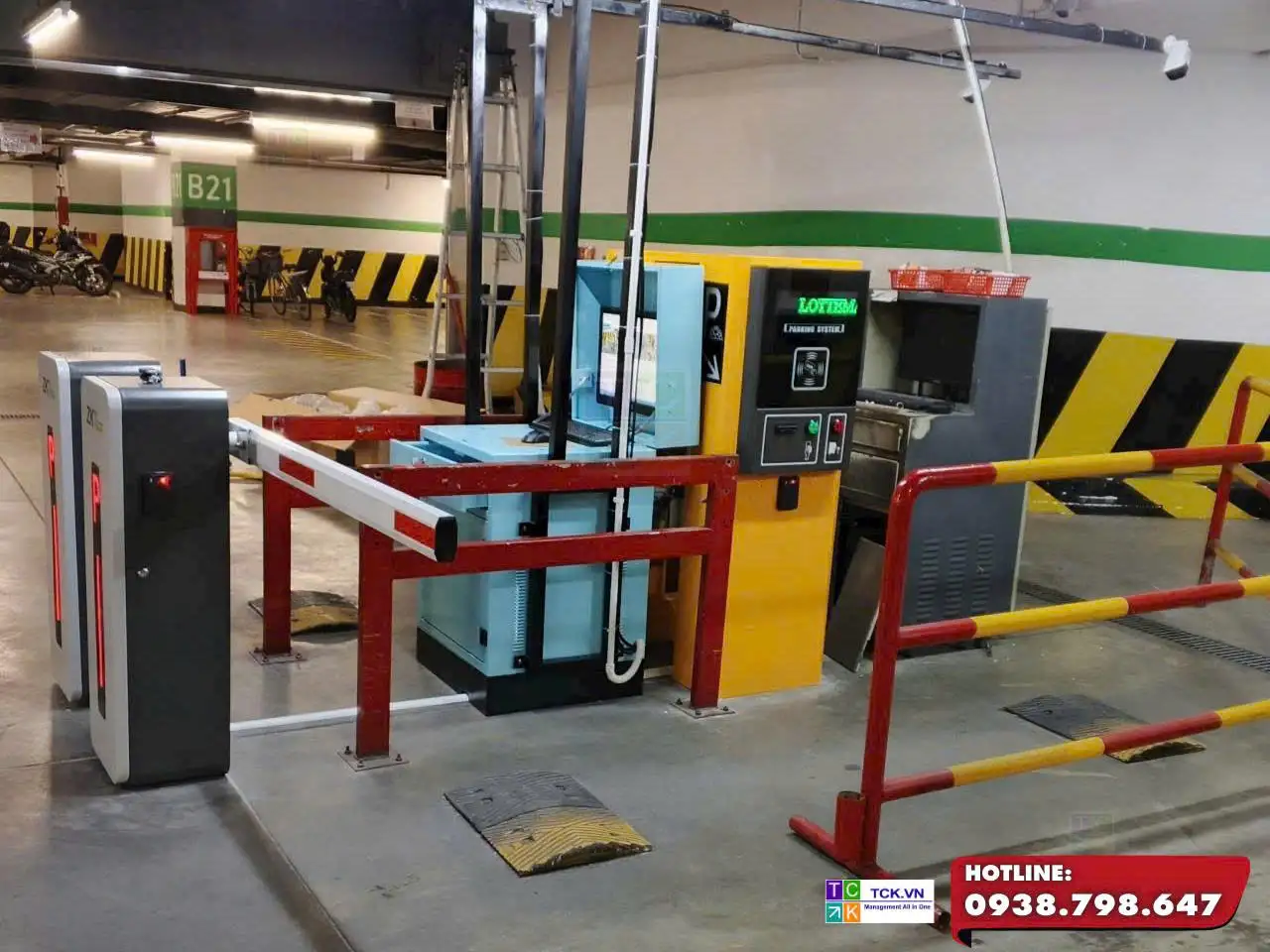 hệ thống kiểm soát xe thu phí tự động có xuất hóa đơn VAT