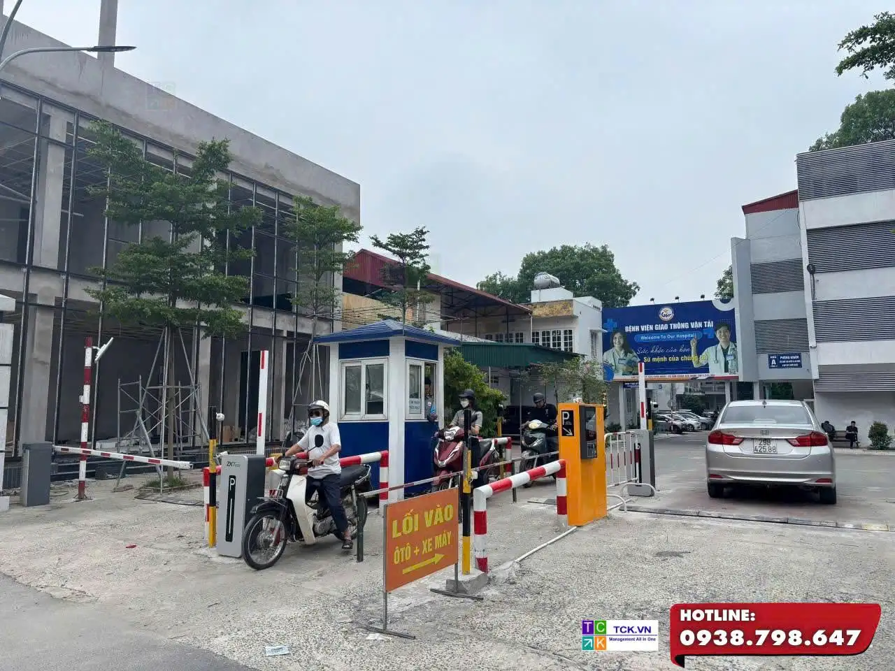 hệ thống phần mềm giữ xe xuất hóa đơn VAT trong bệnh viện