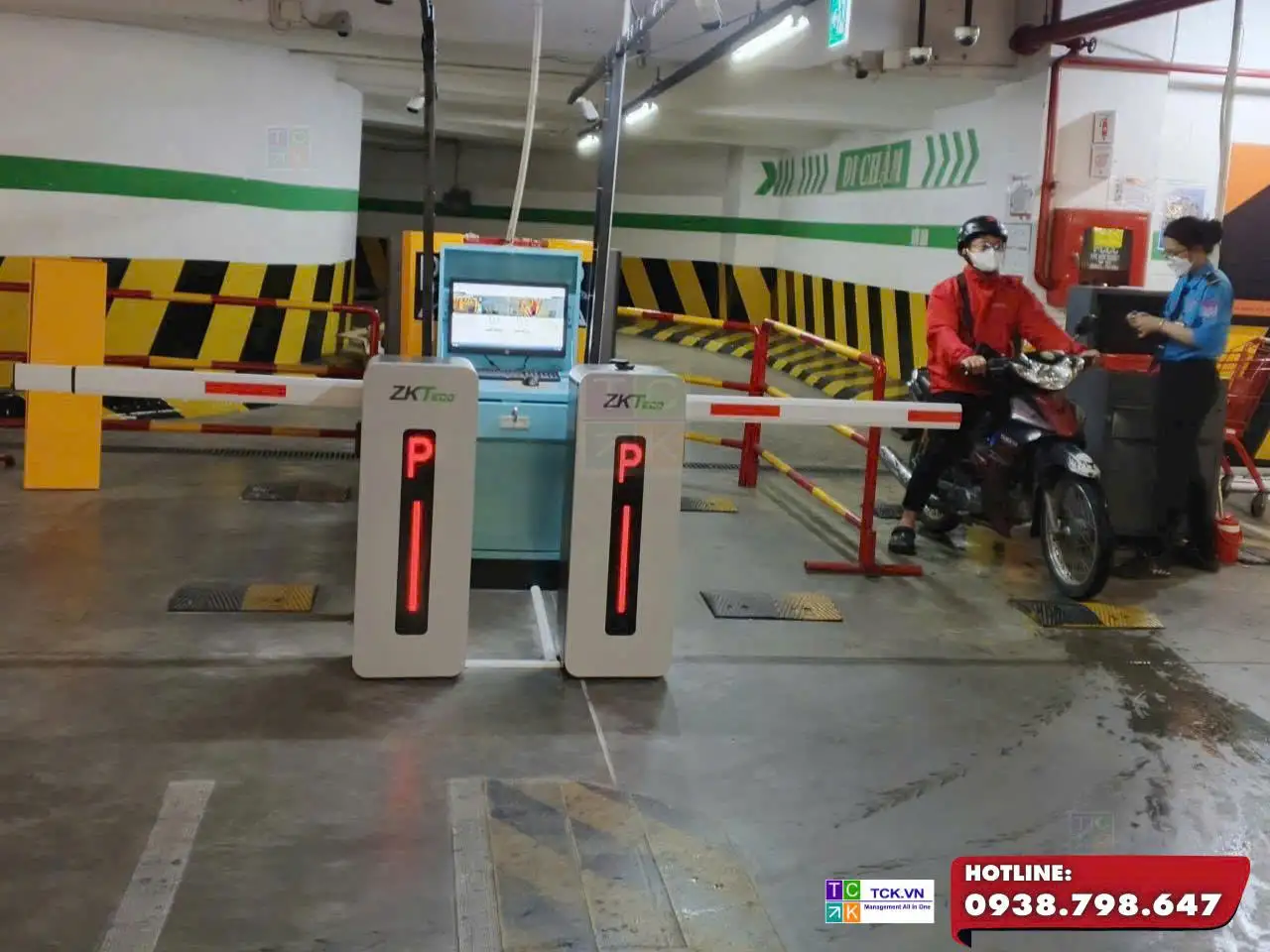 quản lý xuất hóa đơn phí giữ xe hoàn toàn tự động