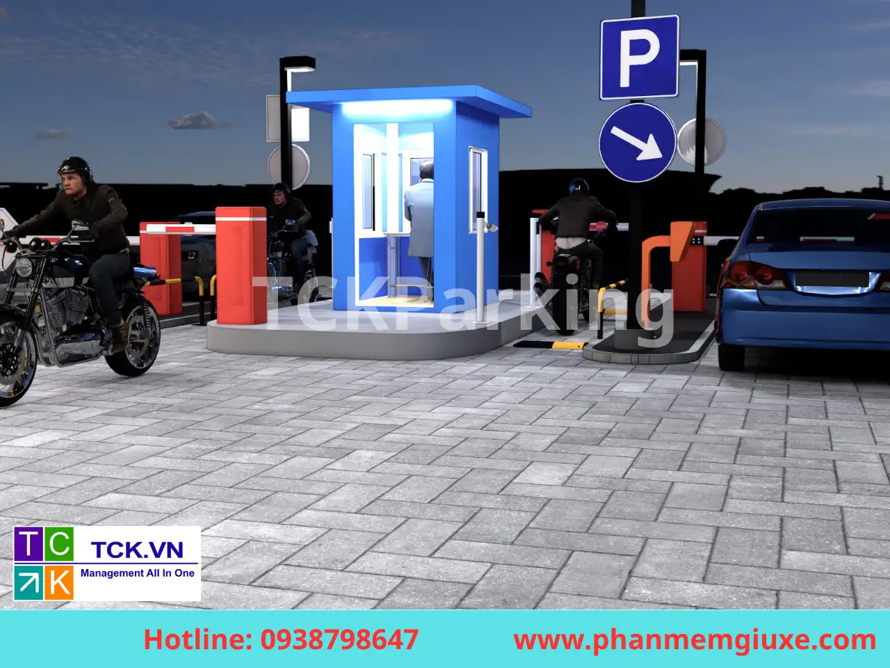 hệ thống giữ xe thông minh cho chung cư