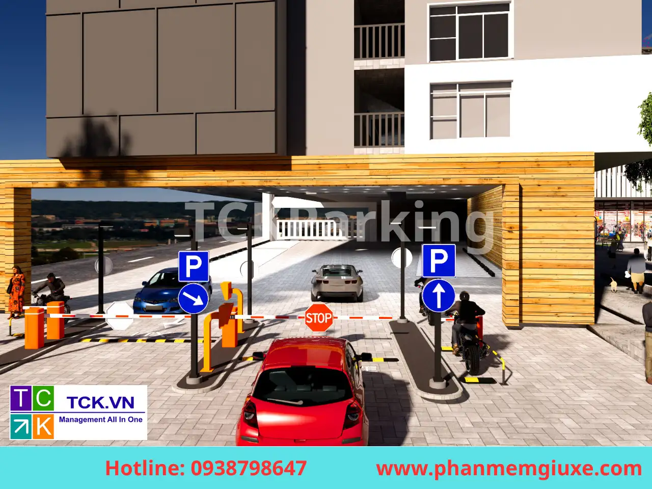 Hệ thống giữ xe tự động quản lý xe chung cư hiệu quả an toàn