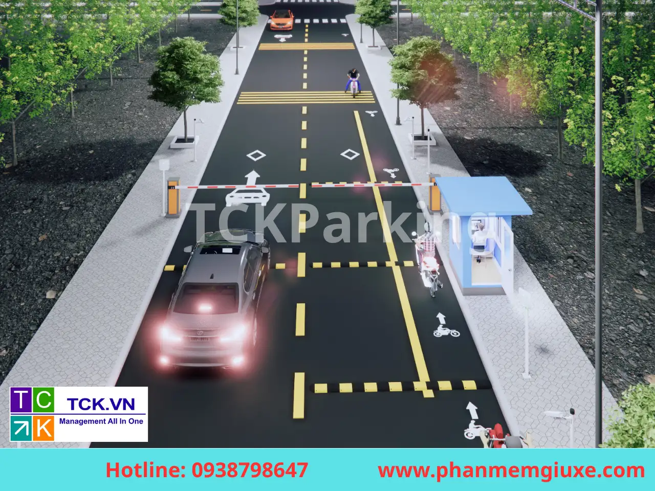 lắp đặt hệ thống kiểm soát xe thông minh chuyên nghiệp