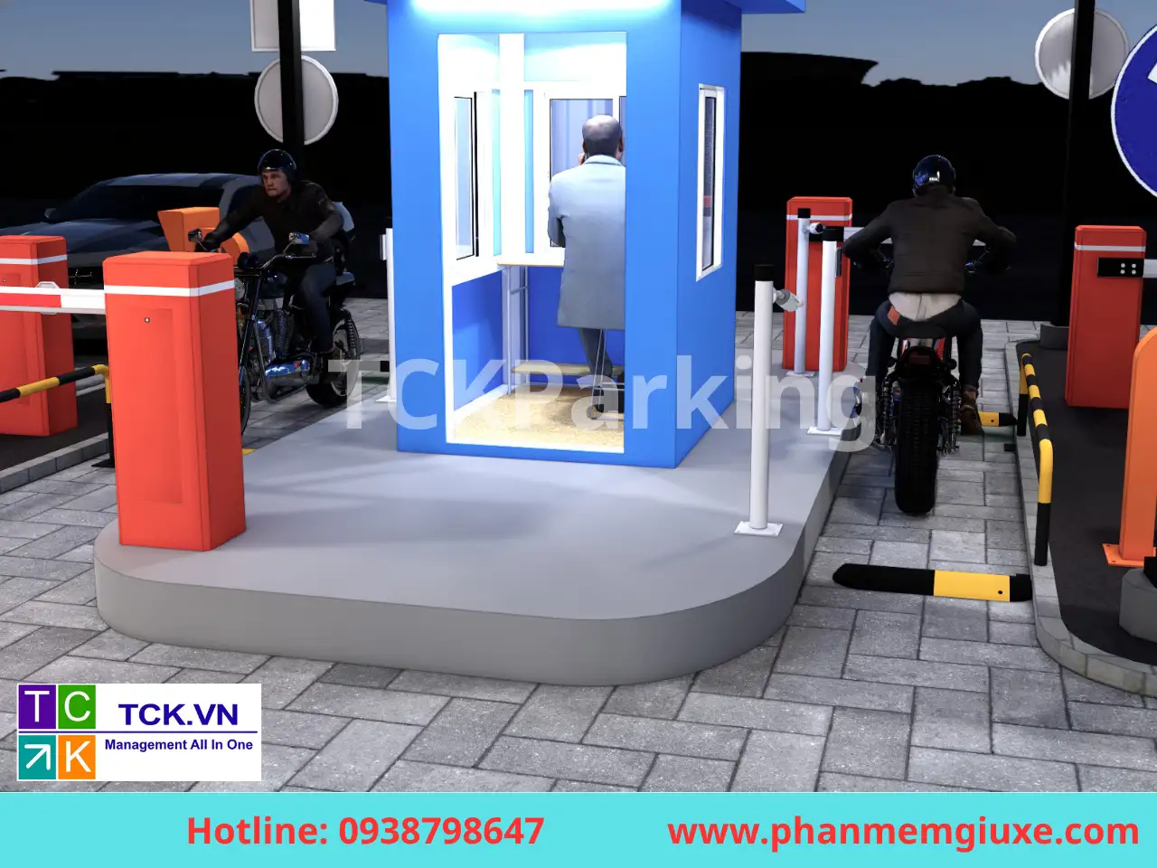 lắp đặt hệ thống kiểm soát xe tự động