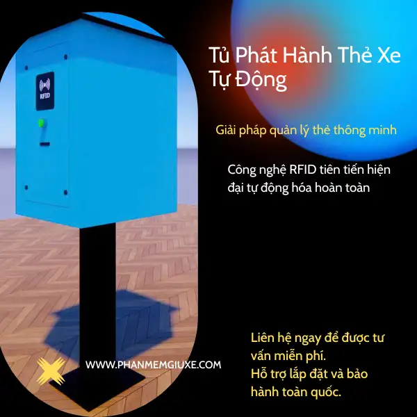 tủ phát hành thẻ xe tự động